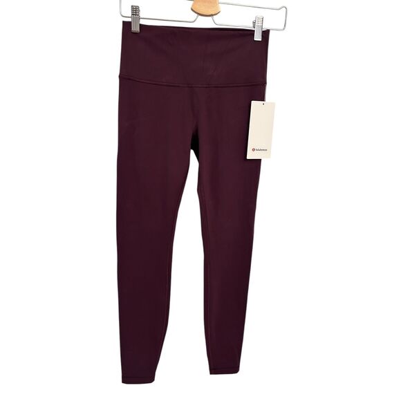 Lululemon Wunder Train High-Rise Tight 28" Size 8 Goodnight Plum NWT Authentic - Picture 6 of 10